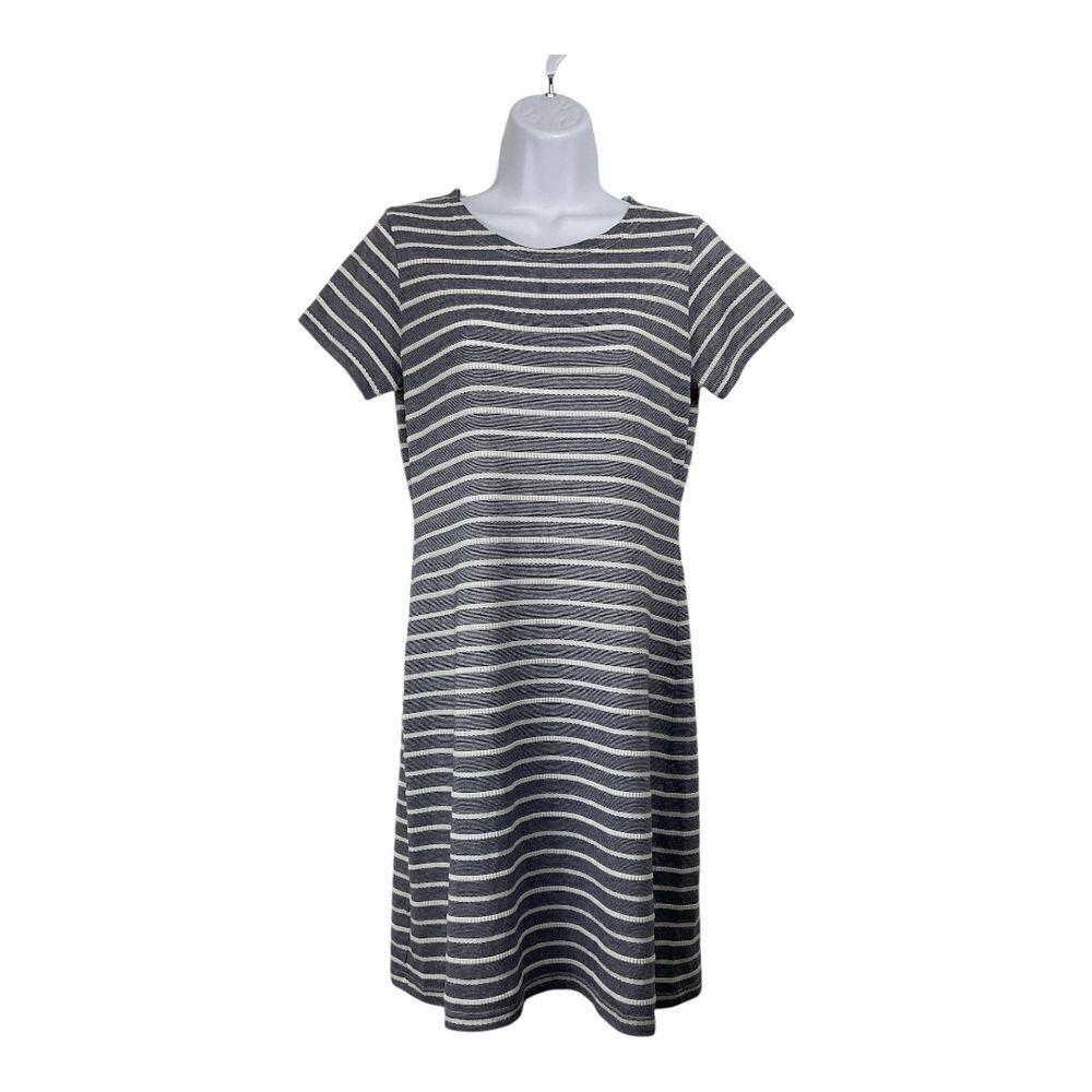 Sail to Sable Womens Striped Short Sleeve‎ Shirt Dress Size M Retro Y2K Nautical